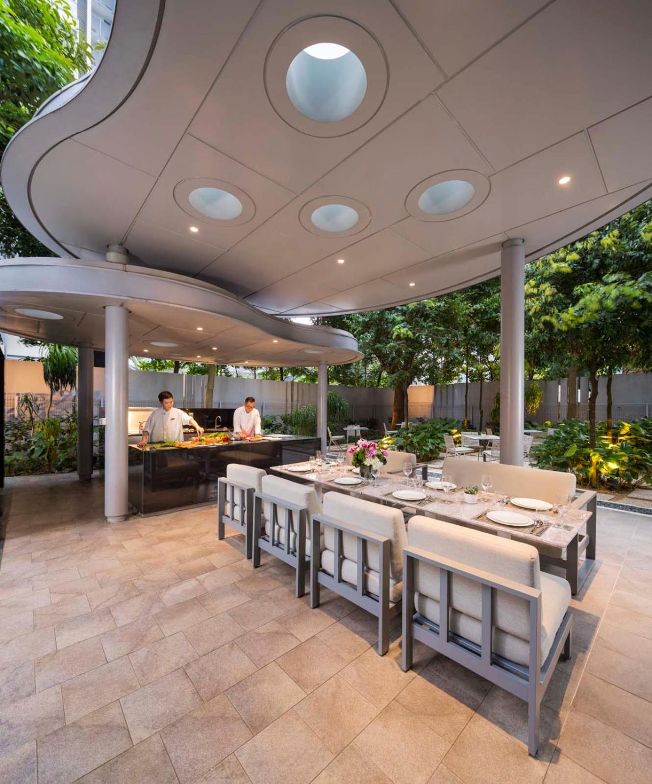 Fraser Residence Orchard Singapore Bagian luar foto